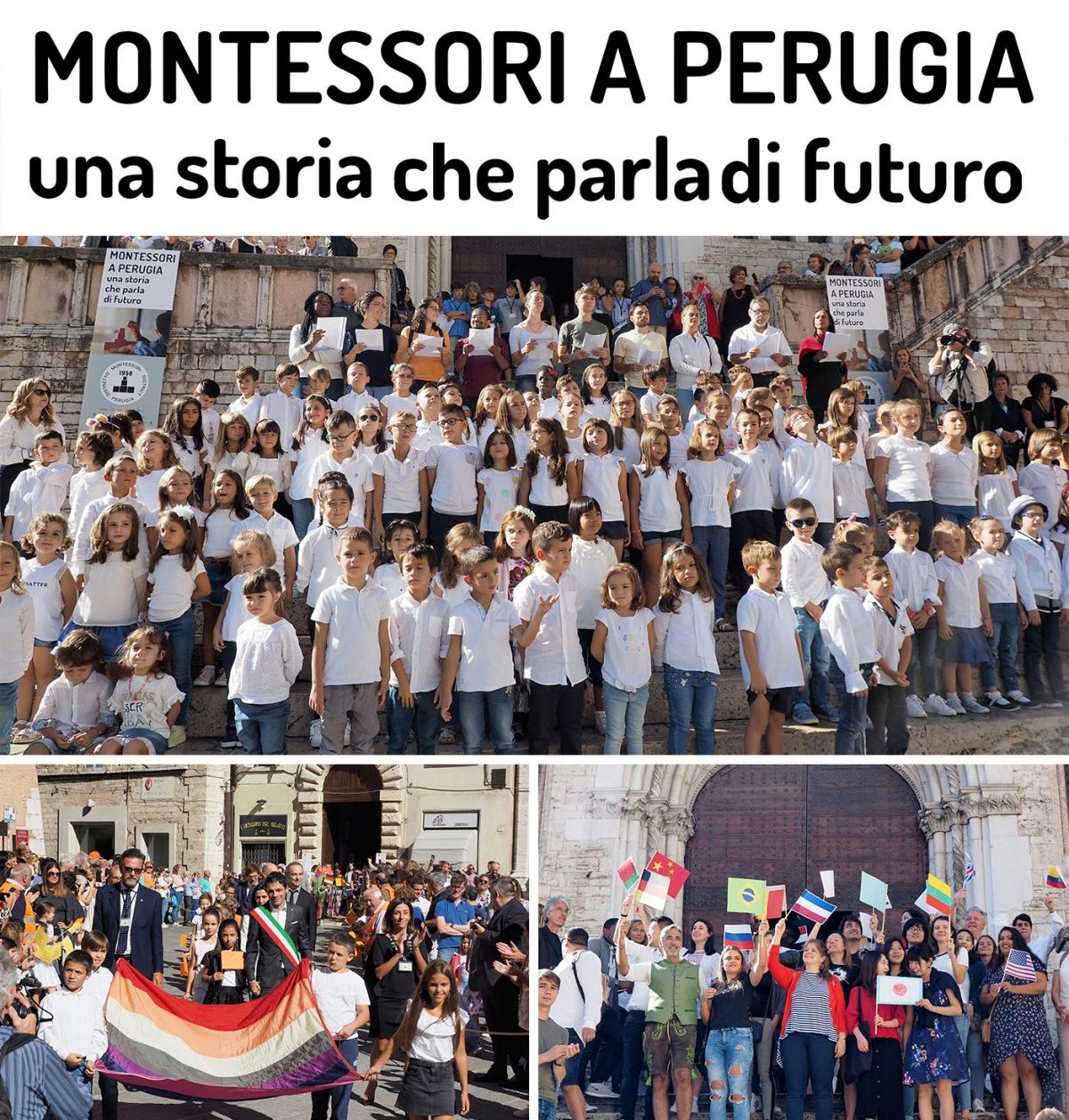 CELEBRAZIONI 70 ANNI. La presenza e l'eredità lasciata a Perugia da Maria Montessori